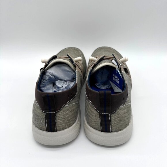 Nunn Bush Brewski Men's Size 10.5M Stone/Pierre Moc Toe Slip-On Shoes -Open Box - Picture 5 of 12